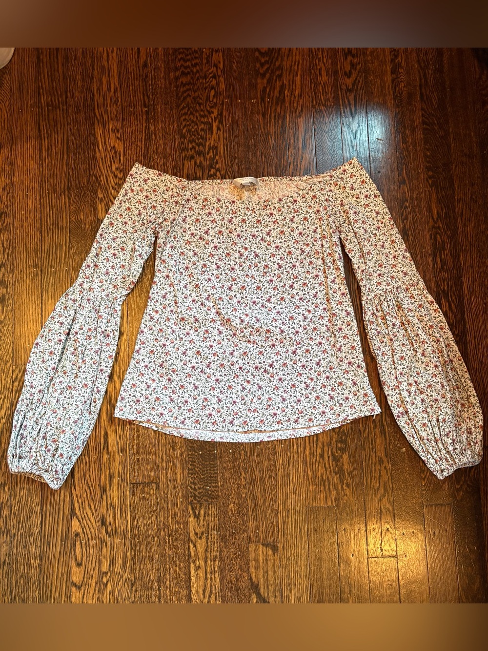 Caroline Constas Floral Blouse